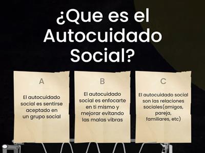 Autocuidado Social