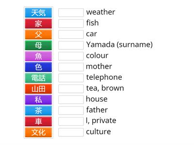 12 JPN Kanji Nouns 1