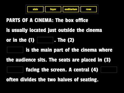 B2_U7_L1 (Noticing) , At the cinema 