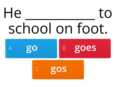 Simple Present Tense