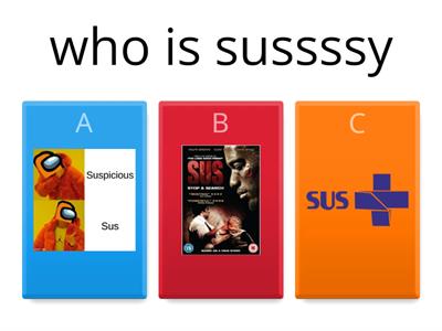 sussy