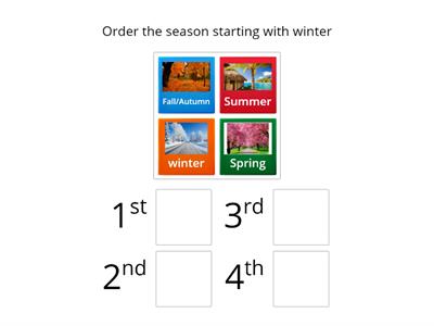 Ordering seasons