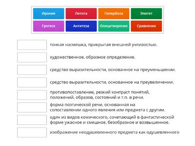 Средства выразительности