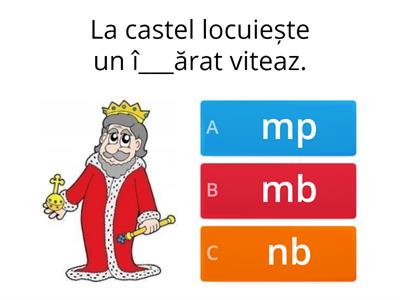 Scrierea cuvintelor cu „mb” și „mb”