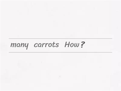 Lesson 6: How many carrots?