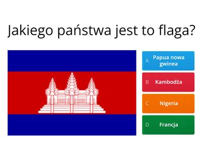 Test wiedzy o flagach Świata