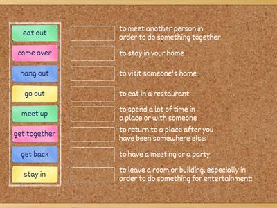 Phrasal verbs (Exam booster Preliminary)