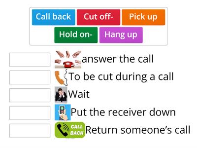 Phone Phrasal verbs