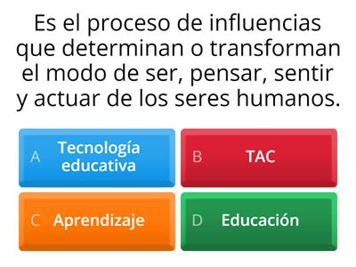 TECNOLOGÍA EDUCATIVA