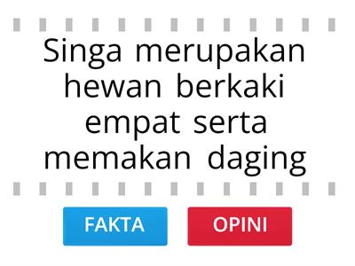 Fakta dan Opini pada Eksposisi