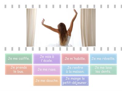 La routine matinale