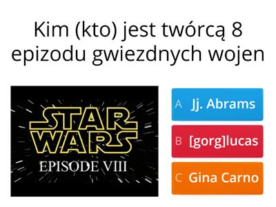 gwiezdne wojny?