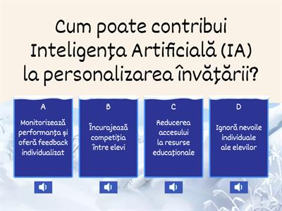 Utilizarea AI in educatie