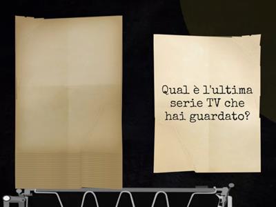 Interrogatorio con il passato prossimo - U4