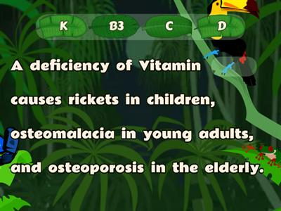 Yr 7 Vitamin Deficiencies