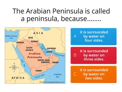 The Arabian Peninsula 