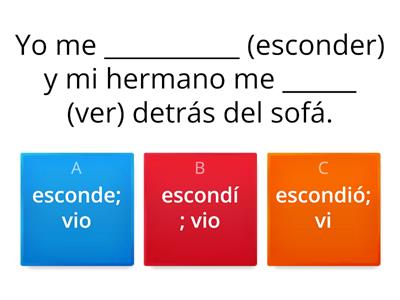 Preterite Regular Verbs - Spanish 