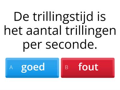 Voorkennis test geluid hoofdstuk 7