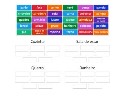 Vocabulário da casa