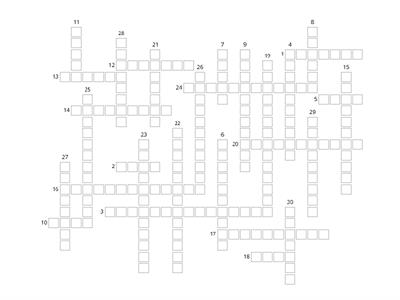 Project 5 Unit 5BC - Vocab crossword (travel)