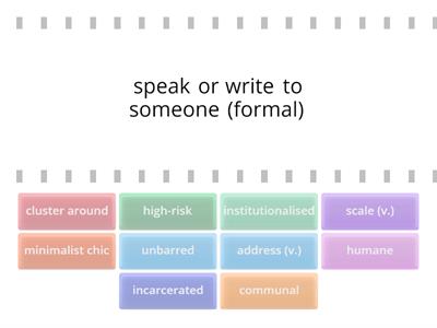 ADV Unit 5 prison article vocab