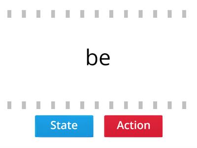 State and action verbs Intermediate