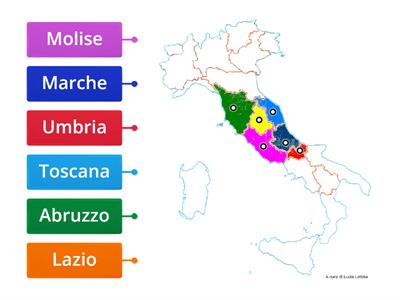 Regioni del centro-Italia
