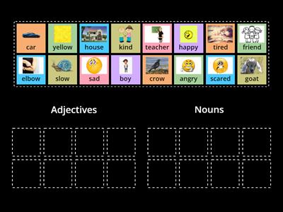 Adjectives and nouns 