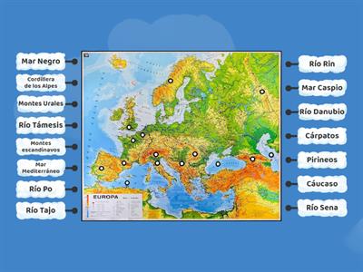  Resumen 1 Mapa físico de Europa