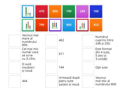 Numerele 0-1000