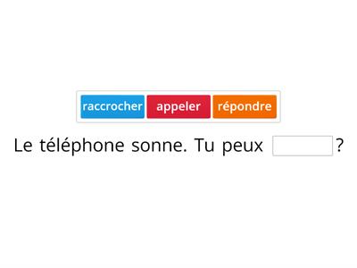 La conversation téléphonique