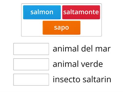 animales con S