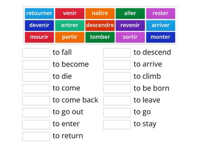 Vandertramp verbs