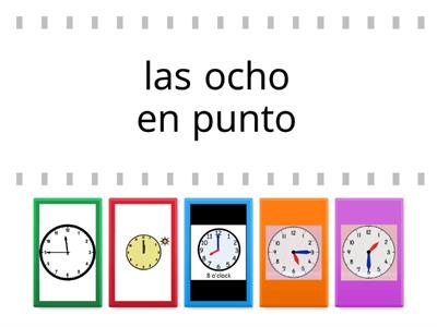 Que hora es?