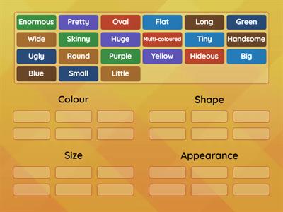 Classifying Adjectives