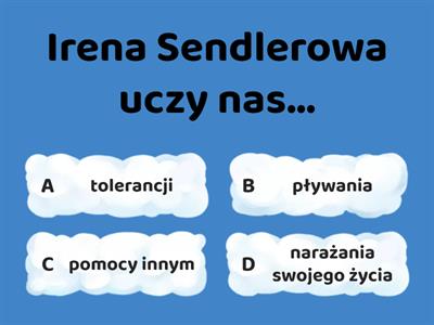 Czego uczy nas Irena Sendlerowa?