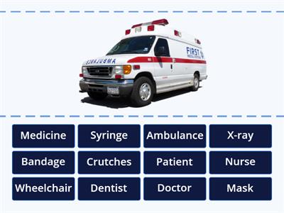 At the Hospital Vocabulary