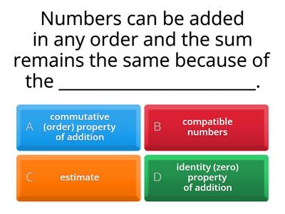 Math Topic 2 Vocabulary (Savvas)