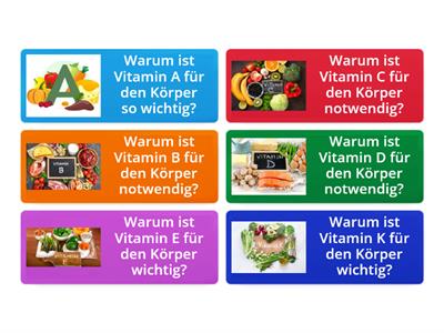 9. 3A_5d (II) (AH) Vitamintest. Warum sind Vitamine so wichtig?