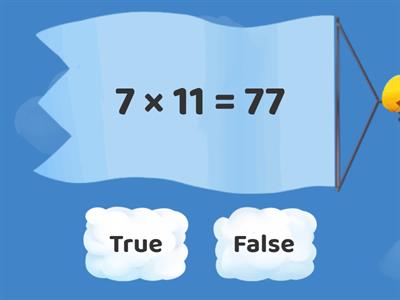 Multiplication by 7 Airplane