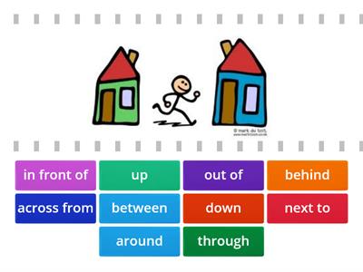 Prepositions of place & movement