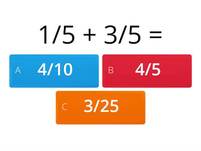 adding and subtracting Fraction 