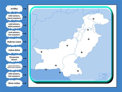 Map of Pakistan--VIII-GEOGRAPHY