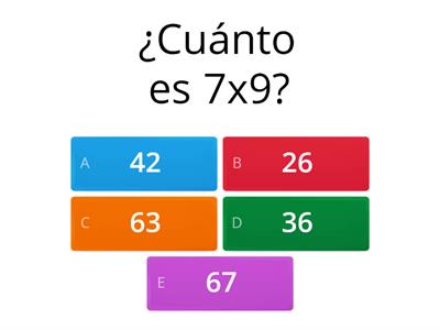 Multiplicaciones 