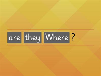 Where are they? (1)