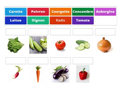 G1C: 1-Les légumes