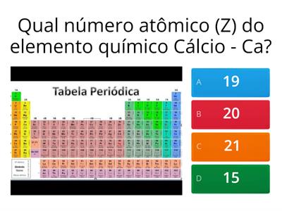 Tabela Periódica e distribuição eletrônica