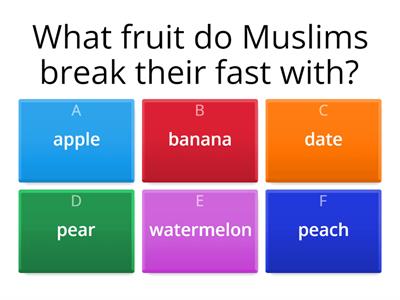  How much do you know about Ramadan?