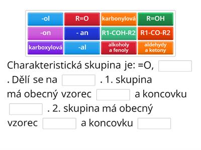 Karbonylové sloučeniny