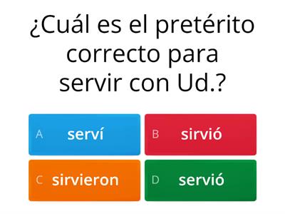 Daly Preterite Stem-Changing Verbs